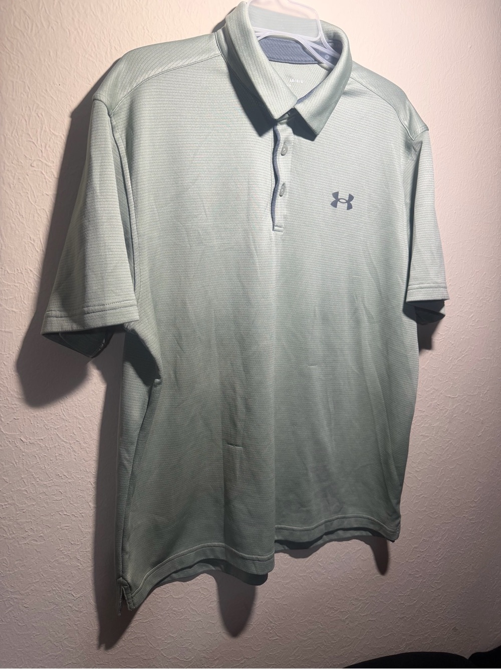 Under Armour Men’s Polo Shirt - Sage Green - Picture 4 of 5
